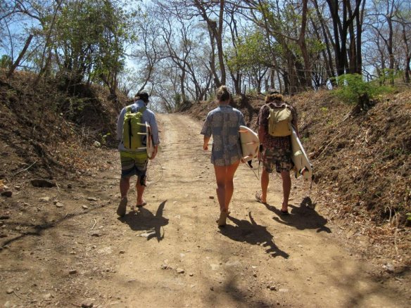 ...more walking. Photo: Rosary Walsh