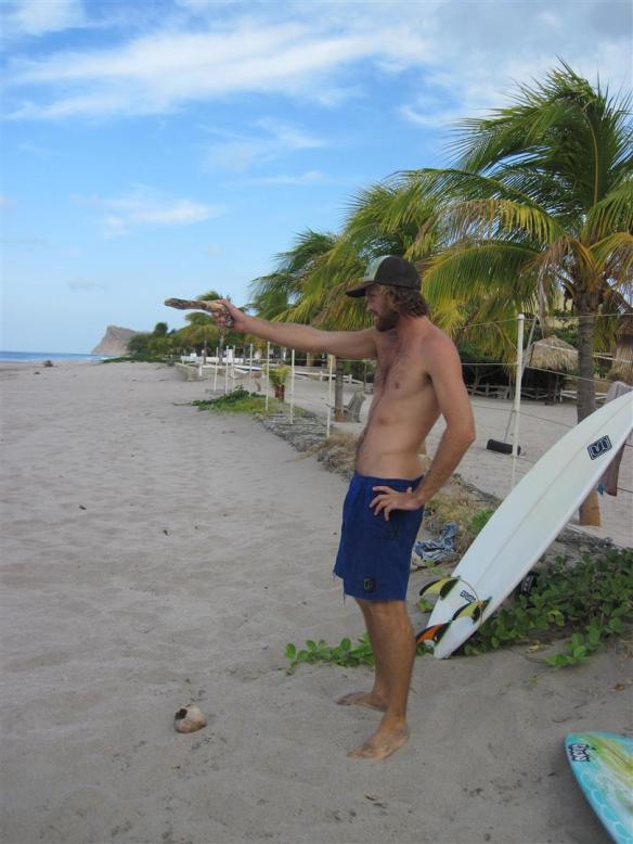 Taking out the line-up. Photo: Rosary Walsh