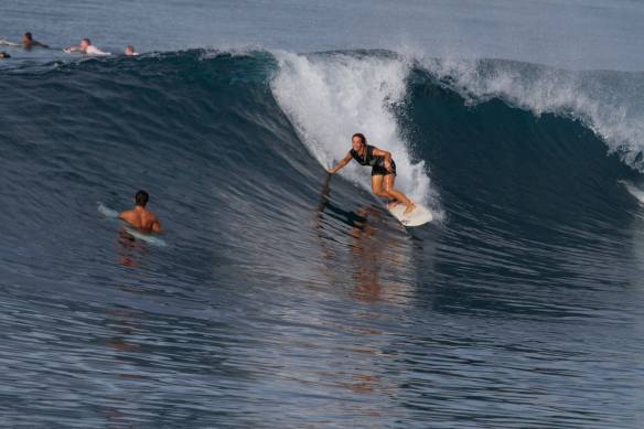 Shannon with plenty to smile about!