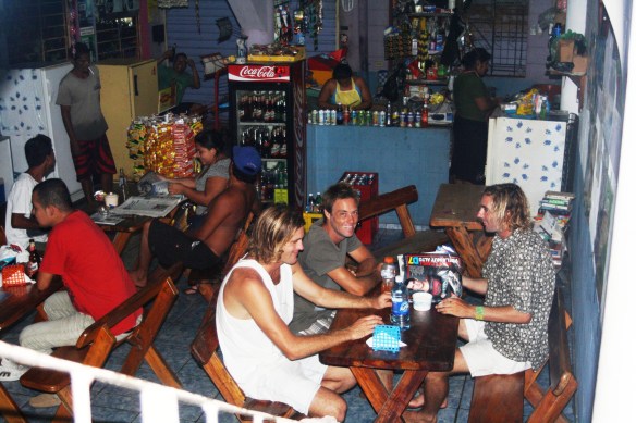 The shop below and its many many many snacks!