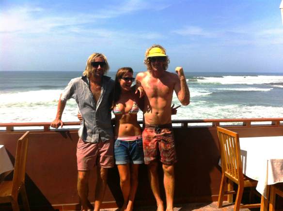 Another two ozzie rippers hit town...and im not so popular with the locals!