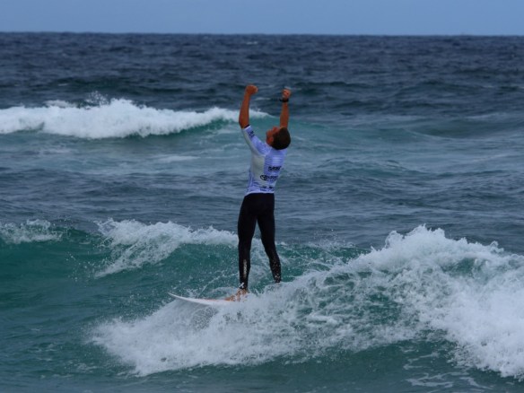 A super stoked Matt Banting takes the Title! 