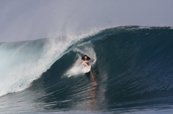SaltyLips Rosary Walsh Surfing Indonesia 7