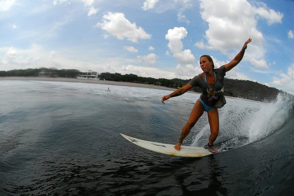 SaltyLips India Reinartz surf Nicaragua Salty Lips