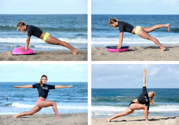 1.       Fuel Up. Energy reserves are important for maintaining stamina during high endurance workouts. Start your day right. Steel cut oats with milk, dry fruit and nuts are a great way to energize. Snacks and small meals can also help rev up your metabolism during the day. 2.       Keep it Balanced. On your surf board and your plate, balance is key. Your diet should be made up of fresh and wholesome foods like fruits, vegetables, dairy, lean meats and healthy fats like avocado or olive oil. Try a grilled cheese sandwich with tomato; add an apple and a tall glass of milk for a balanced meal on the go. 3.       Protein Rich. Proteins, made up of amino acids, are an essential building block of life. Protein helps the body build and repair muscle, grow and helps organs and cells work properly. Power up with rich proteins such as lean meats, beans, lentils, nuts or a good old-fashioned protein shake. A smoothie a day can provide you with a convenient dose of protein before or after your workout. 4.       Resist Junk Food. Junk food does not contain any useful nutrients. Instead of stopping for French fries pick up some carrot sticks, a handful of almonds or a multigrain bar with milk to keep you going. 5.       Avoid Dehydration. Drink plenty of fluids to hydrate before, during and after workouts. Outdoor exercises under the hot summer sun will deplete your stores faster. 